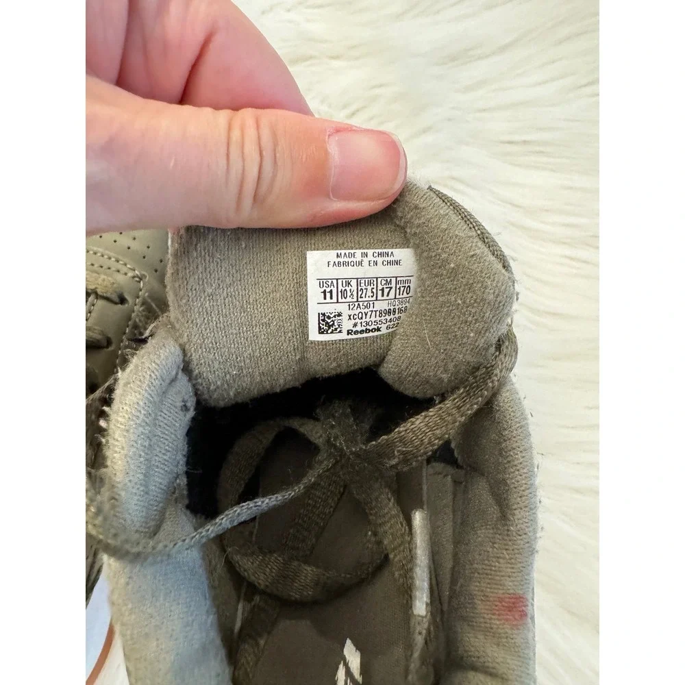 Reebok green sneakers size‎ 11 GUC